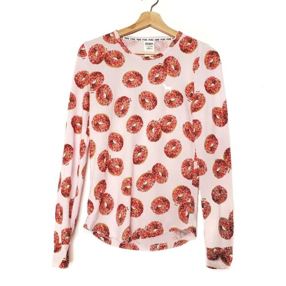 PINK VS | Sprinkle Donuts Sleepwear Pajama Top - Picture 1 of 5